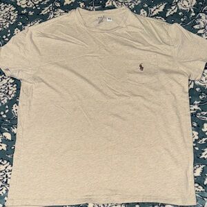 Polo by Ralph Lauren Light Gray Men's Tee
